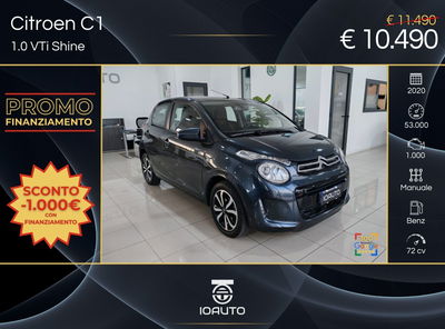 Citroen C1 C1 VTi 72 5 porte Shine usata