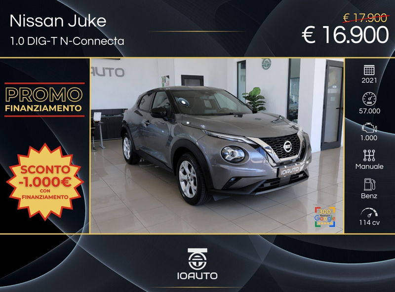Nissan Juke 1.0 dig-t N-Connecta 114cv