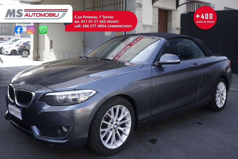 BMW Serie 2 Cabrio 218d  Luxury