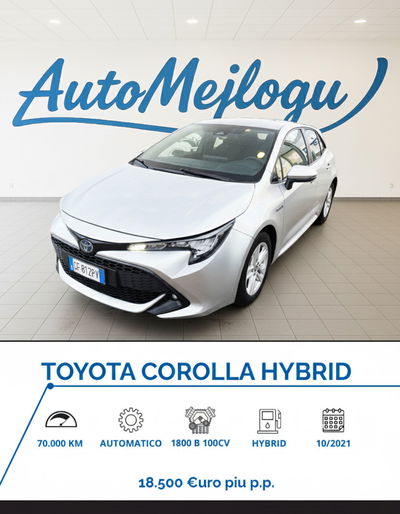 Toyota Corolla 1.8 Hybrid Style usata
