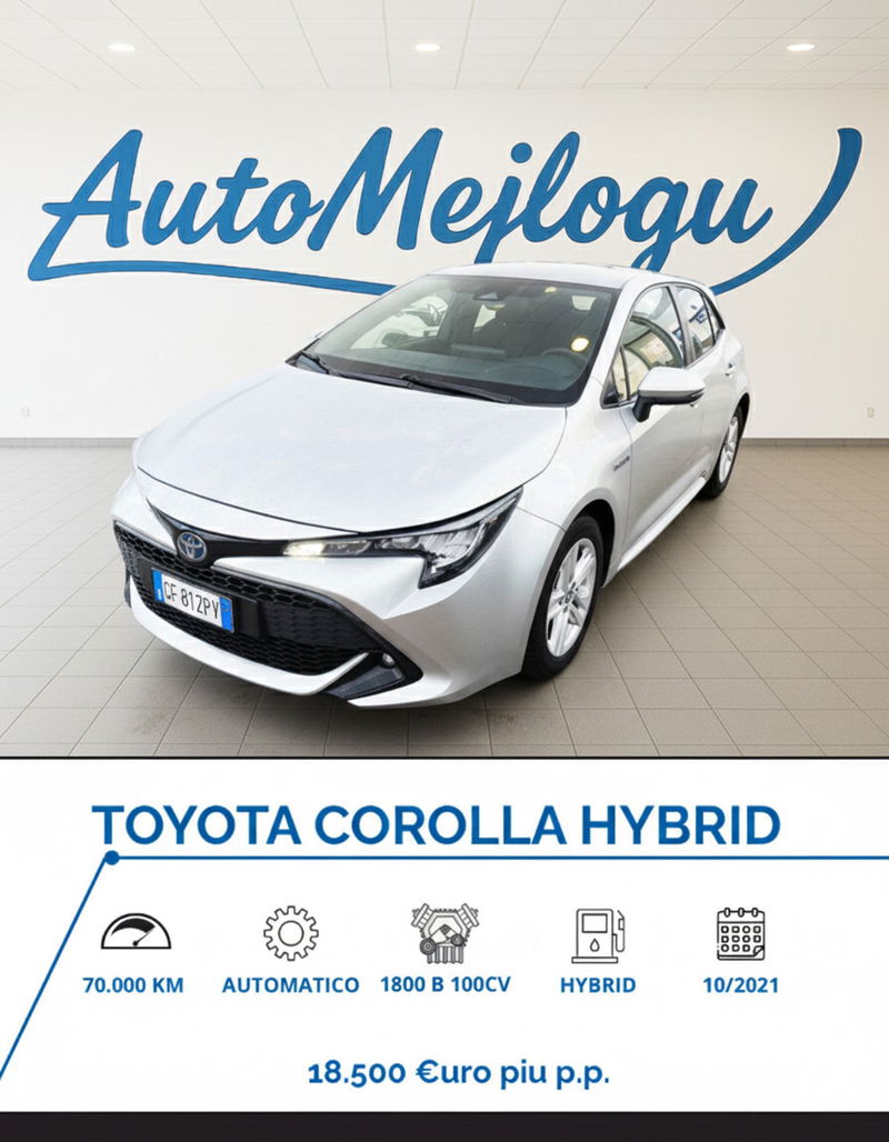Toyota Corolla 1.8 Hybrid Style