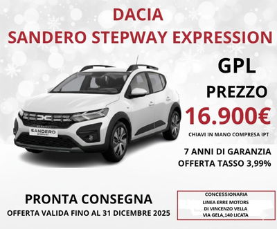 Dacia Sandero Stepway 1.0 tce Expression Eco-g 100cv nuova