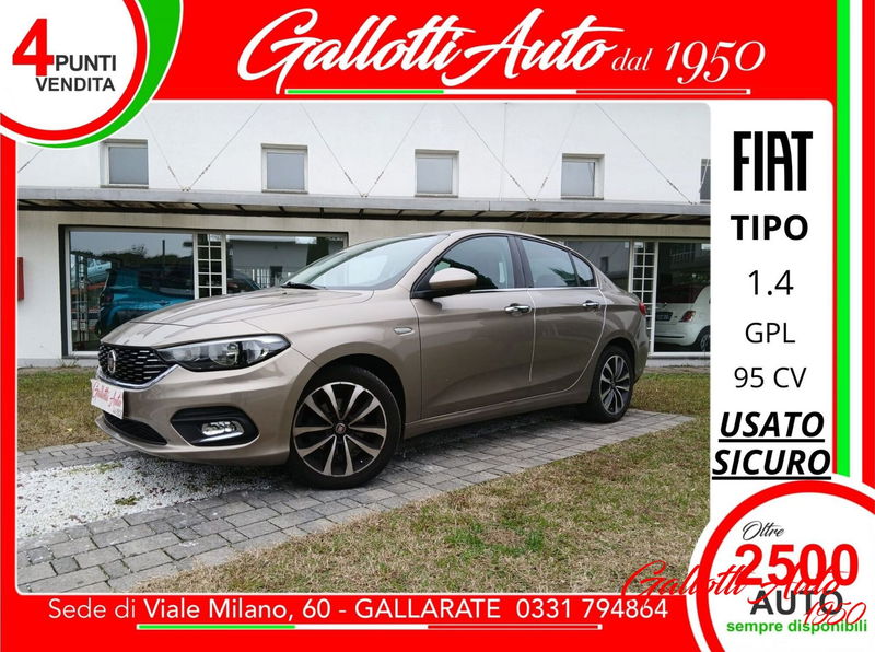 Fiat Tipo Tipo 1.4 T-Jet 120CV GPL 4 porte Lounge