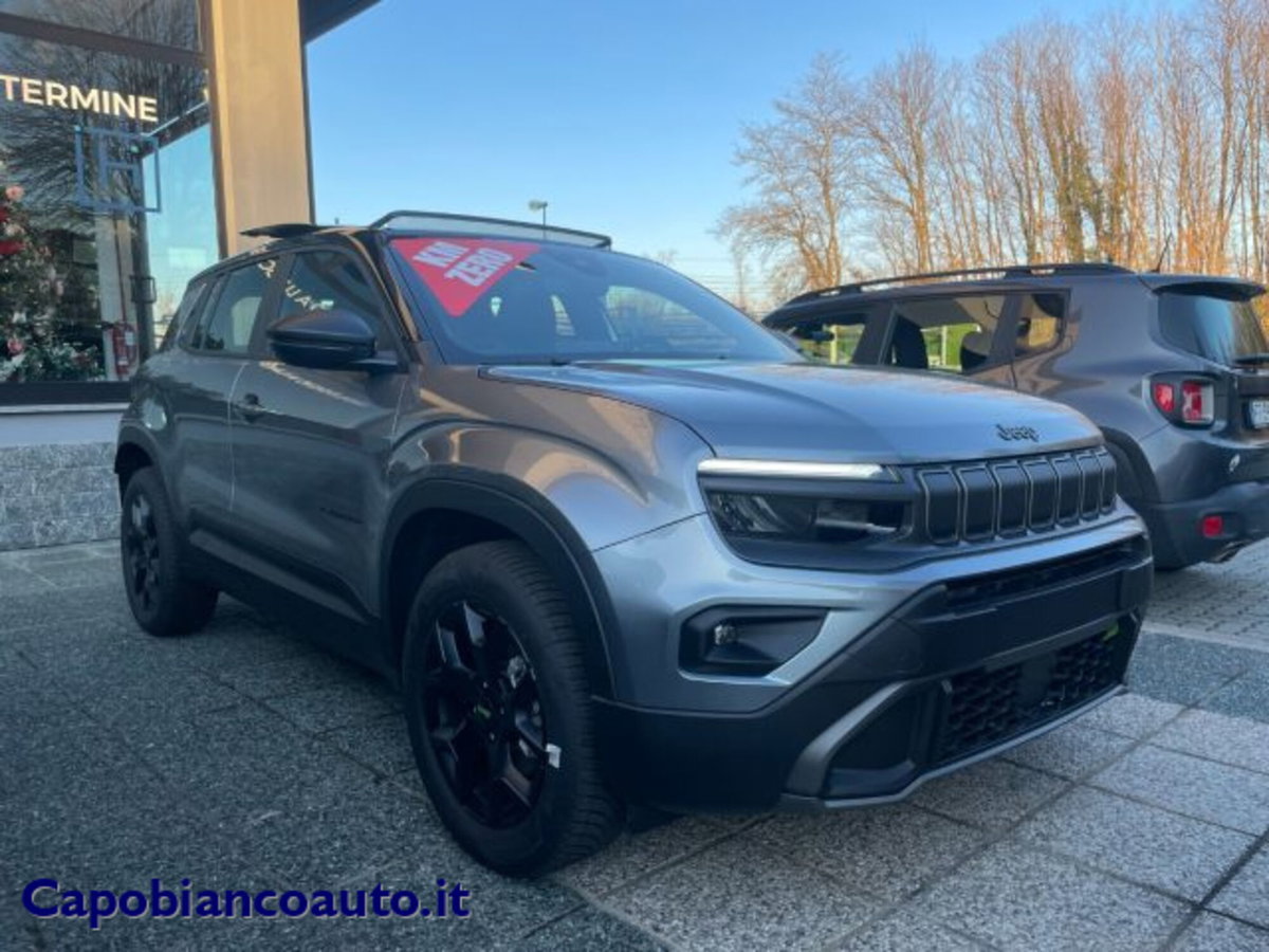 Jeep Avenger 1.2 turbo e-hybrid mhev Overland 4xe 145cv edct6 (3)