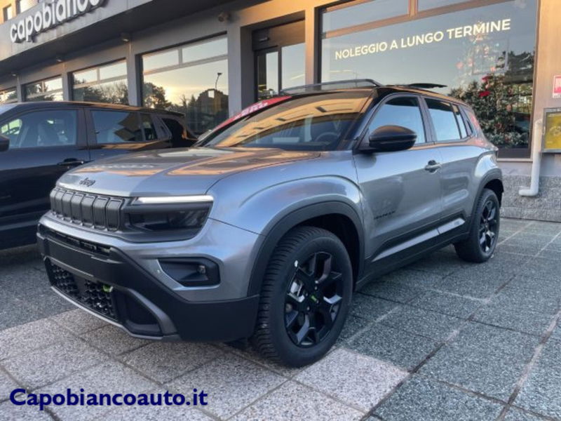 Jeep Avenger 1.2 turbo e-hybrid mhev Overland 4xe 145cv edct6