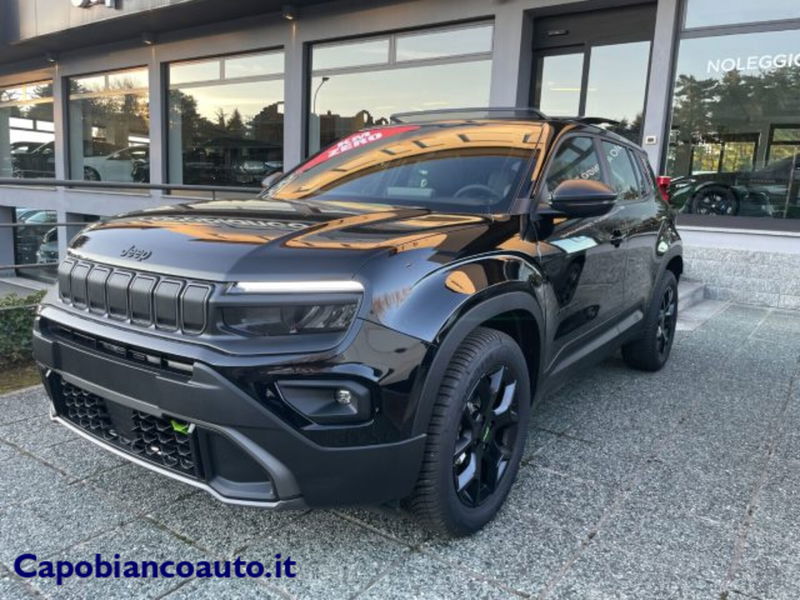 Jeep Avenger 1.2 turbo e-hybrid mhev Overland 4xe 145cv edct6