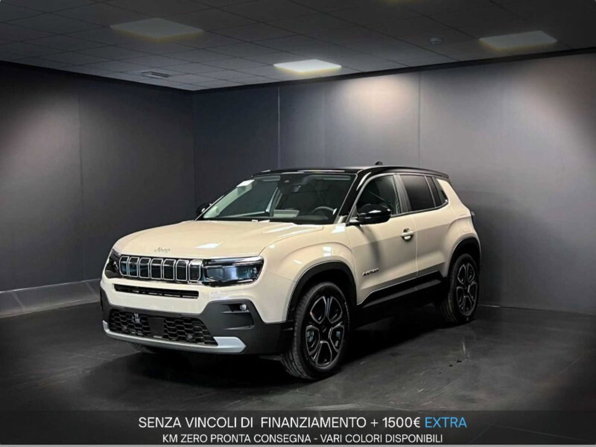 Jeep Avenger 1.2 turbo Summit fwd 100cv