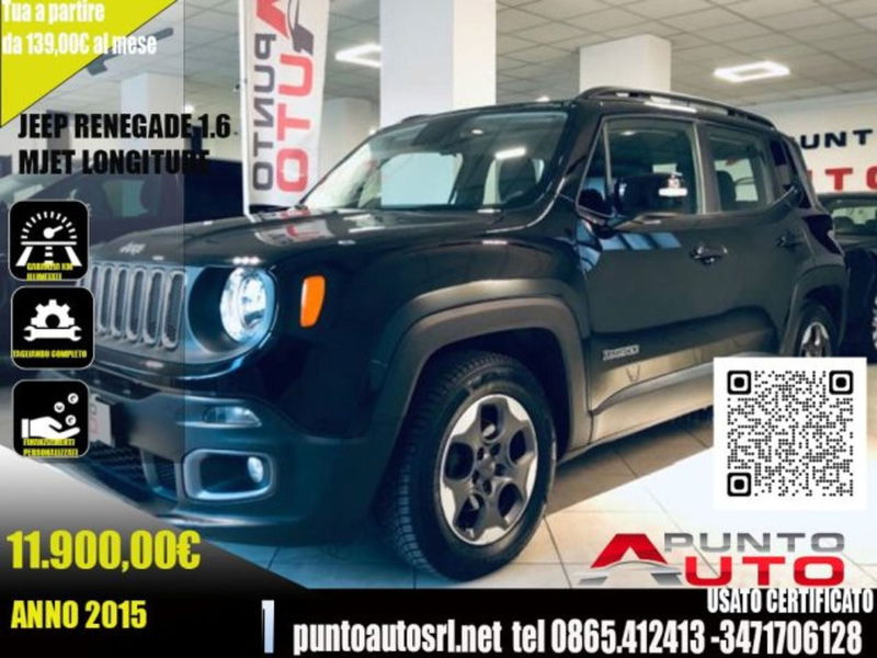 Jeep Renegade 1.6 Mjt 120 CV Longitude