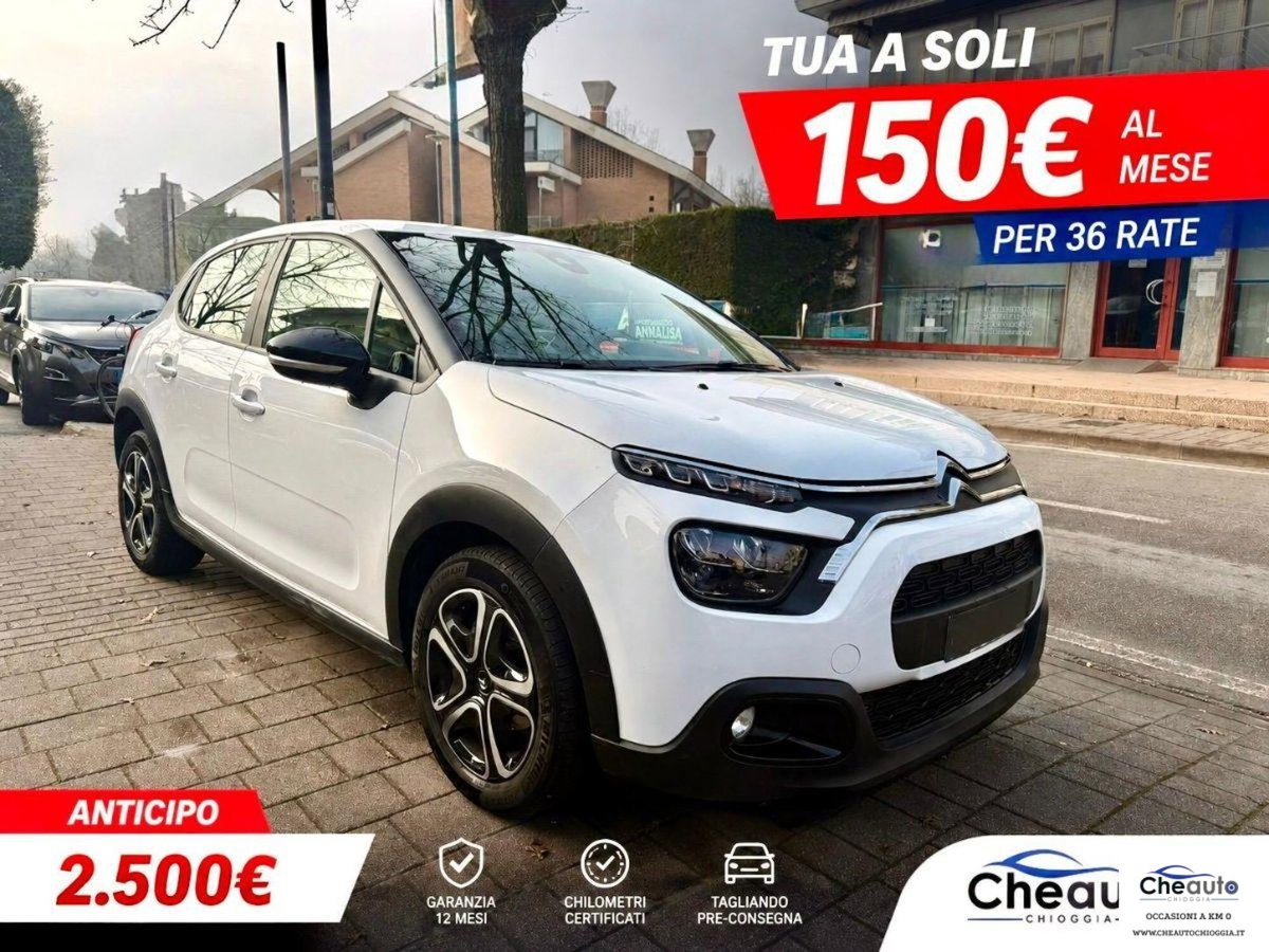 Citroen C3 1.2 puretech Plus s&s 83cv neopatentati