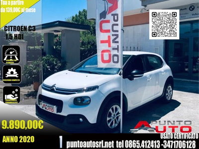 Citroen C3 BlueHDi 100 S&S Feel Pack usata