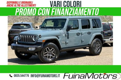 Jeep Wrangler Unlimited 2.0 Turbo Sahara nuova