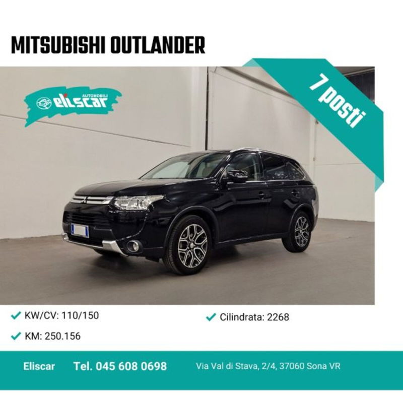 Mitsubishi Outlander 2.2 DI-D 4WD Instyle 7p.