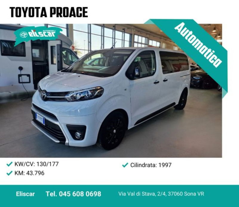 Toyota Proace Verso Verso 2.0D 180 CV L1 D Black Edition