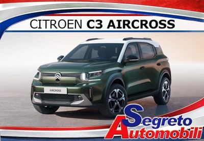 Citroen C3 Aircross elettrico Plus 113cv automatico nuova