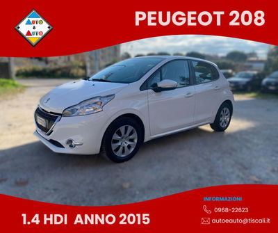 Peugeot 208 HDi 68 CV 5 porte Allure usata