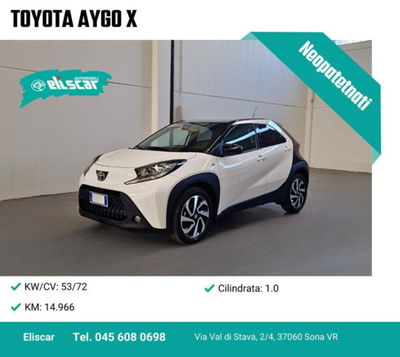 Toyota Aygo X 1.0 VVT-i 72 CV 5 porte Limited S-CVT usata