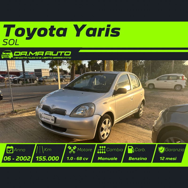 Toyota Yaris 16V cat 5 porte Sol
