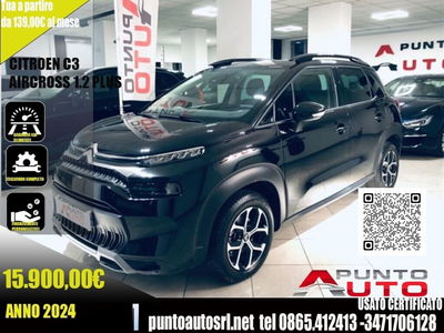 Citroen C3 Aircross 1.2 puretech You s&s 110cv usata