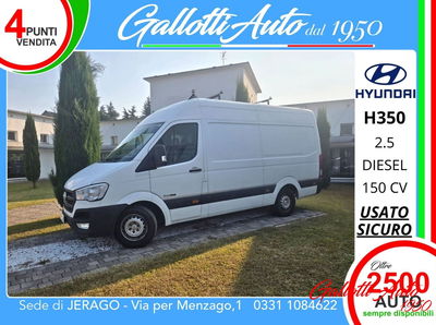 Hyundai H350 Furgone 2.5 CRDI RWD PL-TN Furgone Classic L usato