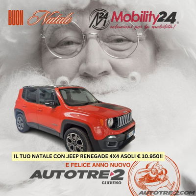 Jeep Renegade 2.0 Mjt 140CV 4WD Active Drive Low Limited usata