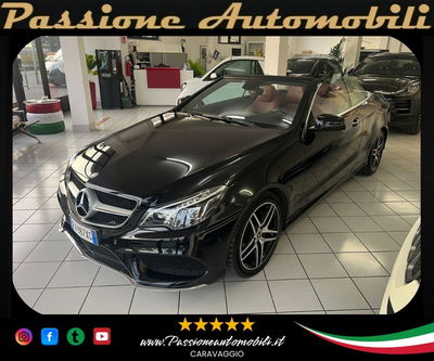 Mercedes-Benz Classe E Cabrio 220 BlueTEC Cabrio Sport usata