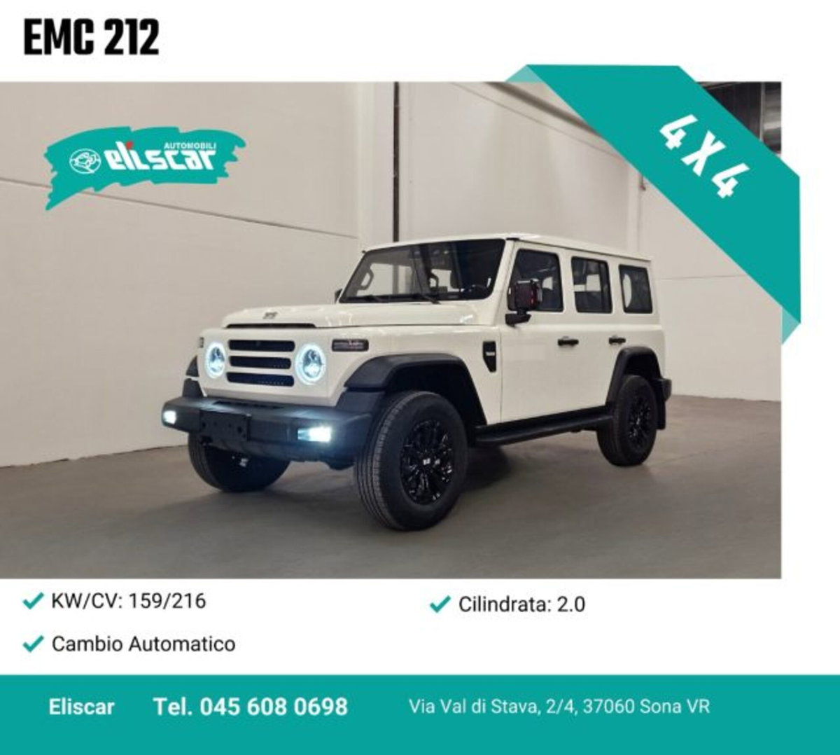 Emc 212 212 2.0 tgdi Adventurer 4wd 8at