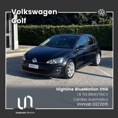 Volkswagen Golf 1.6 TDI 110 CV DSG 5p. Highline BlueMotion Technology usata