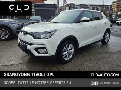 Ssangyong Tivoli 1.6 2WD Bi-fuel GPL Go usata