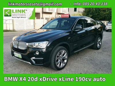 BMW X4 xDrive20d xLine usata