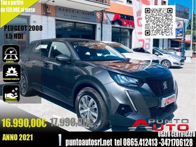 Peugeot 2008 BlueHDi 110 S&S Allure Pack usata