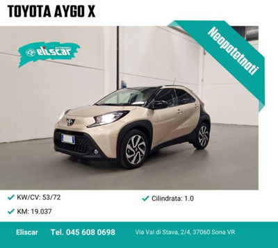 Toyota Aygo X 1.0 VVT-i 72 CV 5 porte Limited Air usata