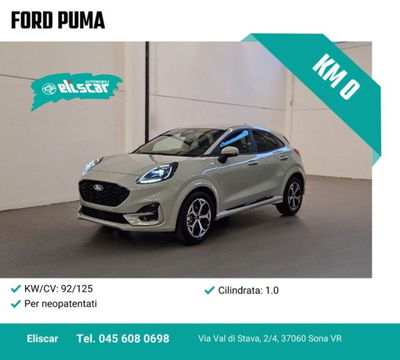 Ford Puma 1.0 EcoBoost Hybrid 125 CV S&S aut. ST-Line X nuova
