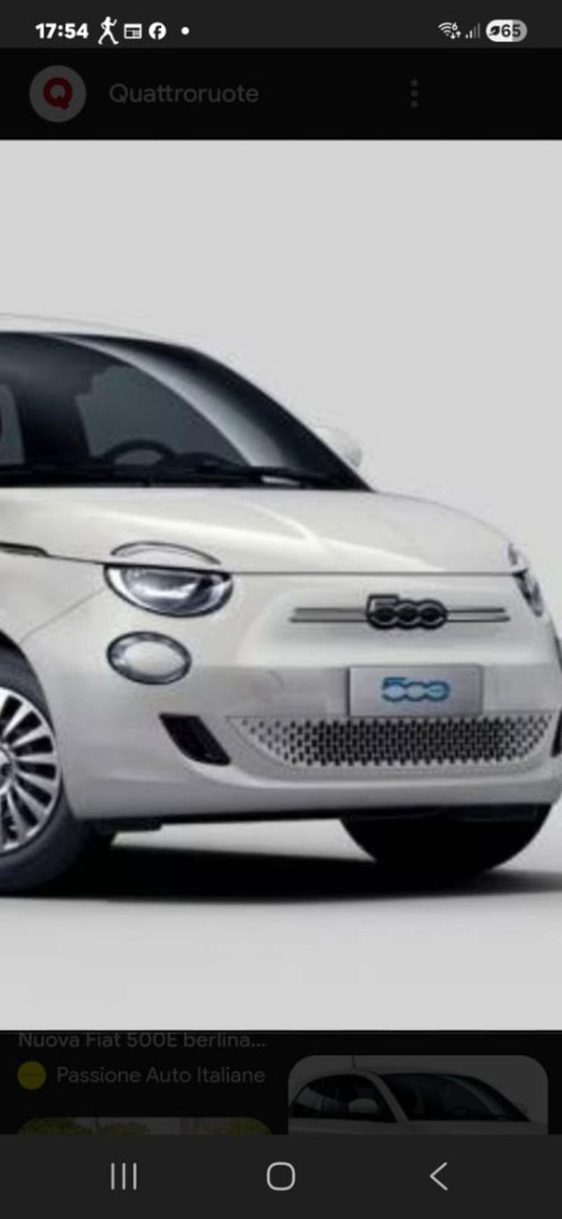 Fiat 500e Icon Berlina 42 kWh
