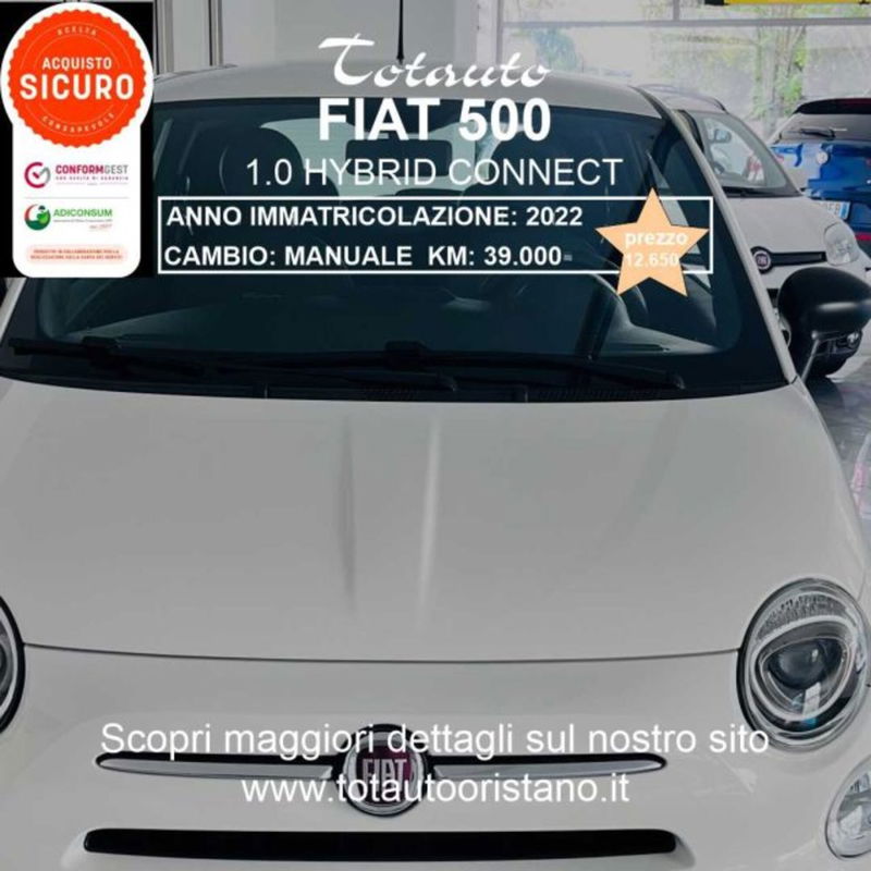 Fiat 500 1.0 Hybrid Connect