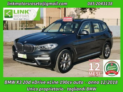 BMW X3 xDrive20d xLine usata