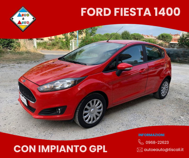 Ford Fiesta 1.4 5 porte Bz.- GPL Black & White Edition