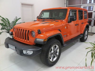 Jeep Wrangler Unlimited 2.2 Mjt II Sahara usata