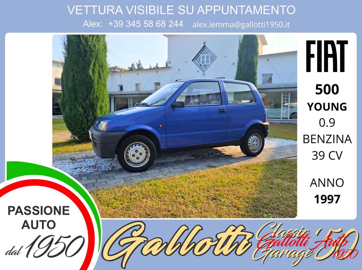 Fiat Cinquecento 900i cat Young