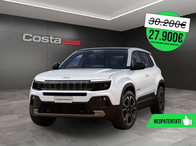 Jeep Avenger full-electric Summit fwd 156cv auto nuova