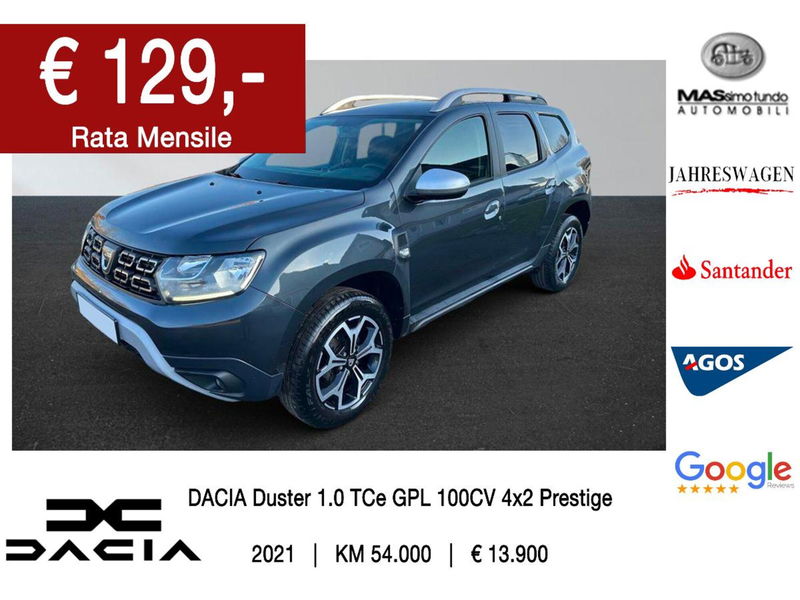 Dacia Duster 1.0 TCe GPL 4x2 Prestige DaciaPlus
