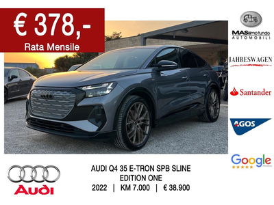 Audi Q4 Sportback Q4 35 e-tron S line edition usata