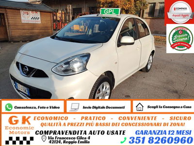 Nissan Micra 1.2 12V 5 porte GPL Eco Visia usata