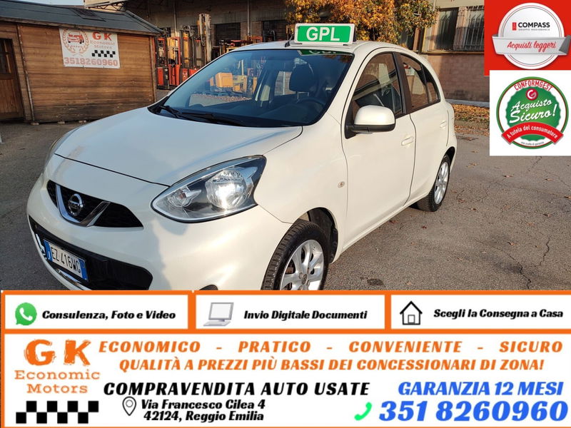 Nissan Micra 1.2 12V 5 porte GPL Eco Visia