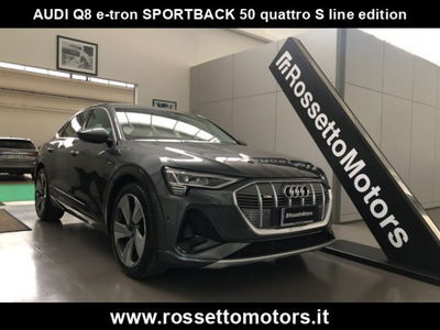 Audi e-tron Sportback 50 quattro S line edition usata