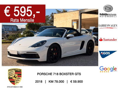 Porsche 718 Boxster  Boxster 2.5 GTS usata