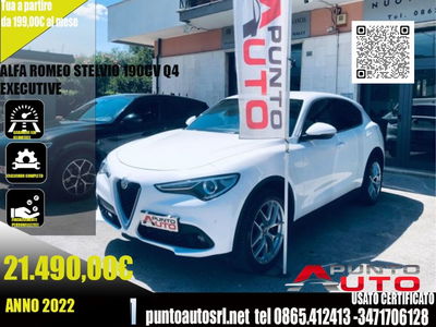 Alfa Romeo Stelvio Stelvio 2.2 Turbodiesel 190 CV AT8 Q4 Executive usata