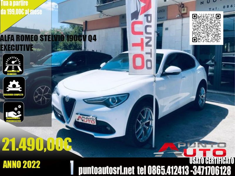 Alfa Romeo Stelvio Stelvio 2.2 Turbodiesel 190 CV AT8 Q4 Executive
