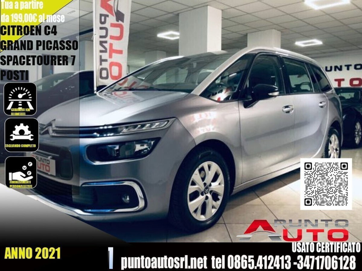 Citroen Grand C4 SpaceTourer Grand  Space  BlueHDi 130 S&S EAT8 Shine