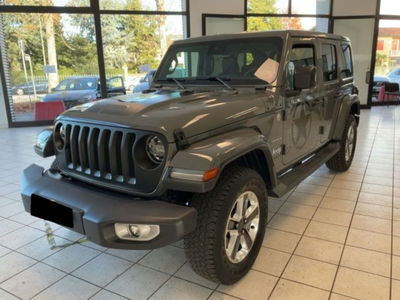 Jeep Wrangler Unlimited 2.2 Mjt II Sahara usata