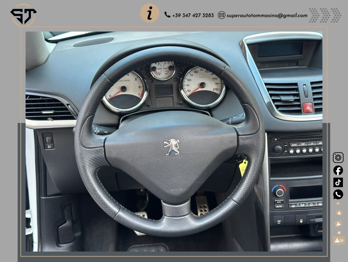 Peugeot 207 Cabrio VTi 120CV CC Tecno (10)